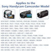 Picture of F1TP AC-L200 AC Power Adapter for Sony Handycam Charger DCR Series DCR-SX40, DCR-SX41,DCR-SX44,DCR- SX45,DCR-SX60,DCR-SX63,DCR-SX65,SX83,SX85,DCR-SR42,DCR-SR45,DCR-SR46,DCR-SR47,DCR-SR68