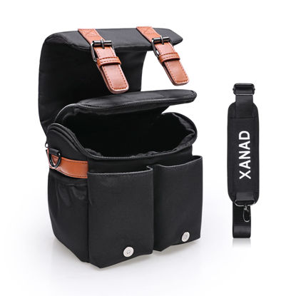 Picture of XANAD DSLR Camera Bag,SLR/Mirrorless Case for Sony/Canon/Nikon/Samsung/Olympus/Pentax/Panasonic,Fit Sony Alpha7R V / 7 IV/Alpha a6000 / a7 III ILCE7M3/B Mirrorless Interchangeable Lens Camera