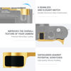 Picture of JJC Deluxe Metal Thumb Up Grip for Leica Q3 43/Q3 Cameras, Hot Shoe Thumb Rest Support Grip for Stable and Safe Hand Hold, with Anti-Scratch Silicone Pad, Not Affect The Use of Camera Buttons