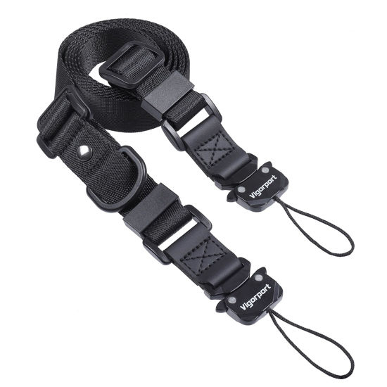 Picture of Vigorport Camera Strap, Crossbody Shoulder Strap, Camera Neck Strap with Quick Release Metal Buckle for DSLR/Binoculars