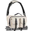 Picture of TAAOKA Camera Sling Bag,SLR/DSLR Camera Case with Tripod Holder,Waterproof Camera Shoulder Crossbody Bag for Photographers (Beige)