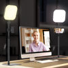 Picture of Video Conference Lighting, 180 LED Video Light with 3 Color & 5 Brightness & Timmer for Video Recording, Webcam Light Phone Holder for Laptop Computer Online Meeting, Video Calls, Live Streaming