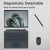 Picture of Zoof Type Cover for Microsoft Surface Pro 11 / Pro 10 / Pro 9 / Pro 8 / Pro X, 13 inch, Portable Slim Bluetooch Keyboard with Touchpad, Pen Holder (Gray with Backlit)