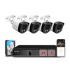 Picture of 5MP Security Camera System, AI Human/Vehicle Detection, Color Night Vision, Wired 8CH NVR with 4pcs PoE IP Cameras, 24/7 Recording Surveillance for Home Security, Remote Access(Built-in 2TB HDD)