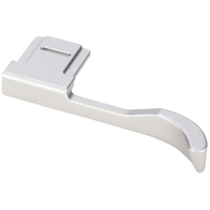 Picture of AKIROOD Metal Thumb Up Hand Grip for Fujifilm X100VI Fuji X100V Digital Camera Silver