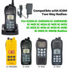 Picture of BC-173 Charger Base for ICOM IC-GM1600 IC-GM1600E IC-M21 IC-M2A IC-M31 IC-M32 IC-M33 IC-M34 IC-M35 IC-M36 IC-M90 IC-M90E BP-224 BP-254 Battery Desktop Charger