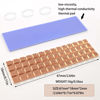 Picture of Haojiaho M.2 Heatsink 67x18x2mm PS5 2280 SSD Pure Copper Heatsink Kit Cooler Heat Sink with Silicone Based Thermal Pad for Cooling M.2 SSD NVME Laptop