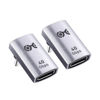 Picture of Cable Matters 2-Pack 40Gbps Right Angle USB C Adapter, Up to [4K@240Hz Video, 240W Charging, 40Gbps Data Transfer] 90 Degree USB C Adapter, Compatible with Thunderbolt 4, iPhone 16, Steam Deck