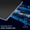 Picture of JOMAA Wired touchpad Supports Multi Gesture Control, Wired Trackpad Mouse with Multi-Touch Navigation for Windows 10/11 Laptop Notebook Computer (Black)