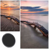 Picture of K&F Concept 58mm Magnetic ND64 Lens Filter (6-Stop Fixed Neutral Density Filter) Magnetic Basic Ring + Filter Cap with 28 Multi-Layer Coatings for Camera Lens (Nano-X Series)