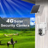 Picture of 4G LTE Cellular Security Camera Wireless Outdoor, Solar Battery Powered Cameras for Home Surveillance, PIR Human Detection, 2K Color Night Vision, 2-Way Audio, Cloud & SD Card, Works with Phone APP