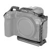 Picture of SMALLRIG R5 II Cage for Canon R5 Mark II, Aluminum Alloy Camera Video Cage with Cold Shoe Mount, 1/4''-20 & 3/8''-16 Threaded Holes, Quick Release Plate for Arca-Swiss - 4978
