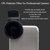 Picture of Cpl Filter,37mm Polarizer Filter,Removable Circular Polarizing Lens CPL Filter,Polarizing Lens for Smartphones,Camera Lens Accessories,Includes CPL Lens and Lens Clip(Size:37mm)