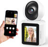Picture of TMEZON Video Pet Dog Camera Indoor Two Way Wireless Security Camera Monitor 1080P with Phone app and Motion Detection,Baby/Elderly/Nanny Audio Calling Device Pan Tilt