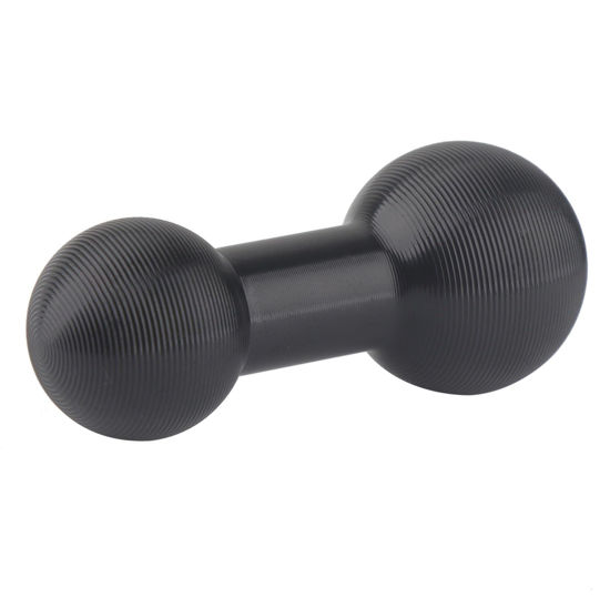 Picture of Rigdance Aluminum 20mm Ball to 17mm Ball Adapter Extension Connector, for Garmin and Other GPS Devices with 17mm Ball Connections, Compatible with Bulletpoint Dash Mount Arm