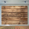 Picture of WOLADA 7x5FT Rustic Wood Wall Backdrop Natural Brown Wooden Board Photography Background Baby Shower Birthday Party Cake Table Decoration Banner Backdrops Photo Booth Prop 11839