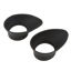 Picture of 2PCS Binocular Eye Cups, Binocular Eye Cups Replacement 27mm Inner Diameter Foldable Binocular Rubber Eyepiece Eye Guards Cups