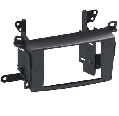 Picture of Scosche TA2115B Compatible with 2013-18 Toyota Rav4 ISO Double DIN & DIN+Pocket Dash Kit Black
