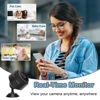 Picture of ZMDCAM Hidden Camera Wireless, Mini Spy WiFi 1080P HD Camera for Home Security, APP Control Surveillance Camera Indoor Outdoor for Baby Pet, Secret Nanny Cam with Night Vision(Video Only)