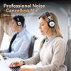 Picture of Wireless Headset with Mic for Work, Bluetooth Headset with Microphone (AI Noise Cancelling), 60 Hours Woktime Wireless Headphone for Work from Home/Call Center/Office/PC/Laptop/Computer/Zoom/Teams