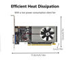 Picture of Glorto GeForce GT 210 1024 MB DDR3 Low Profile Graphics Card, PCI Express 1.0 x16, Entry Level GPU for PC, SFF and HTPC (HDMI/VGA)