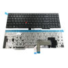 Picture of SUNMALL New Laptop Keyboard Replacement with (Frame and Pointer) Compatible with IBM Lenovo ThinkPad Edge E531 W540 W541 W550 W550S T540 T540P T550 Series Fit P/N 0C45254 04Y2465 no Backlit
