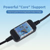 Picture of SYGGDERS Baby Car Camera Cable (Type C) DC5521 to USB c 12V Power Cord Adapter, Used to Connect Cigarette Lighters, Car Chargers (6.56FT)