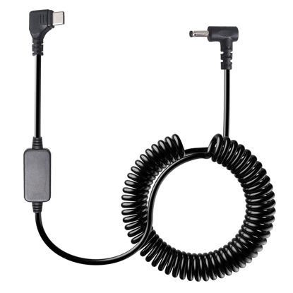 Picture of USB-C to DC3.5 Plug Radar Detector Power Cable,Type C 5V-12V Power Cord Compatible with Cobra RAD 480i, 350, 380, Uniden DFR1, DFR3, DFR5, Whistler, & Radenso Radar Detectors (8.2FT Length)