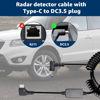 Picture of USB-C to DC3.5 Plug Radar Detector Power Cable,Type C 5V-12V Power Cord Compatible with Cobra RAD 480i, 350, 380, Uniden DFR1, DFR3, DFR5, Whistler, & Radenso Radar Detectors (8.2FT Length)