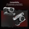 Picture of SmallRig X100VI / X100V Handgrip L-Shape Grip with Quick Release Plate for Arca, Lightweight Silicone Side Handle, Shutter Button and Hot Shoe Cover for FUJIFILM X100VI / X100V Cameras (Silver) - 4555