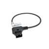 Picture of Teradek SmallHD ARRI RED Flexible Power Cable D-tap to Rotatable 0B 2-Pin Male Right Angle, Gold Mount V-Mount Dtap to Teradek Bolt, Z CAM