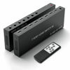 Picture of 7 Way HDMI Switch 4k@60Hz HDMI Switcher 7 in 1 Out HDCP 2.0 Manual HDMI 2.0 Hub Supports 3D Compatible with Nintendo Switch/Switch OLED/Xbox/ PS5/4/3 Blu-Ray Player Fire Stick Roku Apple TV Chromeca