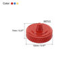 Picture of PATIKIL Camera Shutter Button, 3 Pack Soft Shutter Release Button Pure Copper Camera Button Carved Suitable for Nikon for Fujifilm for Leica DSLR/SLR Camera, Red Golden Blue