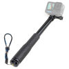 Picture of SOONSUN 45'' Waterproof Selfie Stick Extendable Monopod Hand Grip Aluminum Telescopic Pole Compatible with GoPro Hero 13 12 11 10 9 8 7 6 5 4 Session, Insta360, Osmo Action 2, 3, 4, 5, and Cell Phone