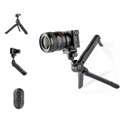 Picture of PGYTECH MANTISPOD 2.0 Bluetooth Mini Camera Vlogging Tripod Small Travel Flexible DSLR Pocket Stand Video Vlog Desktop Shooting Selfie Mount with Remote Control