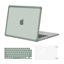 Picture of MOSISO Compatible with MacBook Pro 14 inch Case 2025-2021 M4 M3 M2 M1 A3112 A3185 A3401 A2918 A2992 A2779 A2442, Anti-Cracking Heavy Duty TPU Bumper Hard Case&Keyboard Skin&Screen Film, Emerald Green