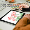 Picture of Silipull 12 Pcs Artist Drawing Glove Digital Art Glove with Two Fingers Tablet Artist's Drawing Glove for Stylus Pen Graphic Tablet Sketching Painting Anti False Touch for Right Left Hand
