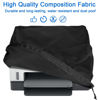 Picture of CaSZLUTION Printer Dust Cover for HP DeskJet 4155e / 4255e / Smart -Tank 6001 Wireless Inkjet All-in-One Printer, Water Resistant Nylon Printer Protector Cover - 17.3 x 14.7 x 8.6 Inch (Black)