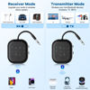 Picture of Bluetooth Transmitter Receiver,Bluetooth Audio Adapter for Airplane,Bluetooth Transmitter for TV,Gym, Aptx HD, Aptx Low Latency Audio for 2 AirPods/Headphones