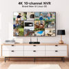 Picture of XMARTO H.265 10-Channel 4K Ultra HD Long Range Wi-Fi 6 Network Video Recorder NVR/DVR with Linux OS and Easy Remote Access (WNP810-W6)