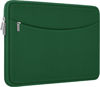 Picture of Laptop Sleeve Bag 14 inch, Shockproof Protective Laptop Cover Briefcase Carrying Computer Bag with Accessory Pocket Portable Laptop Sleeve for 14" MacBook, HP, Dell, Lenovo, Acer, Green