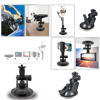 Picture of ThtRht 2 Pack Dash Cam Suction Cup Mount with 1/4 Screw Thread Windshield Camera Holder Stand for Car Dashcam GPS Driving DVR Action Camcorder Phone Bracket Video Recorder