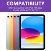Picture of COO Keyboard Case for iPad 10th Generation (2022), Wireless Detachable Keyboard with Premium Protective Cover with Pencil Holder for Apple iPad 2022 10.9 Inch