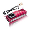 Picture of GUNMJO M.2 2280 SSD Heatsink, 20mm Built-in Cooling Fan, Aluminum Plate-Fin Design, with Thermal pad for AI and Gaming PC, Red