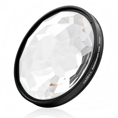 Picture of GREEN.L 67mm Kaleidoscope Prism Lens Filter Photography Prism Crystal Glass Effect Filter