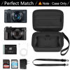 Picture of Case for Canon PowerShot G7X Mark III/ Mark II/ SX740/SX730 4K Digital Camera, Point and Shoot Camera Bag With Padded Divider Holds SD Cards, Mesh Pocket for Usb Cable, Accessories-Black(Box Only)