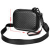 Picture of Case for Canon PowerShot G7X Mark III/ Mark II/ SX740/SX730 4K Digital Camera, Point and Shoot Camera Bag With Padded Divider Holds SD Cards, Mesh Pocket for Usb Cable, Accessories-Black(Box Only)