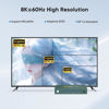 Picture of KVM Switch 1 Monitors 2 Computers Displayport 8K@60Hz, USB3.0 KVM Switch Displayport with 3 USB 3.0 Ports EDID Adaptive Sharing Mouse Keyboard and Monitor Plug and Play