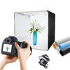 Picture of Light Box Photography 16"x16", LTRINGYS Professional Dimmable Photo Studio Light Box with 126 LEDs, Photo Booth Shooting Tent Kit with 5 Color Backdrops for Product Photography,CRI >95