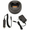 Picture of Desktop Charger DC 12V/24V Car Charger Compatible with Motorola CP200 CP340 CP360 CP380 CP040 CP140 PM400 PR400 NNTN4496 NNTN4497 NNTN4970 WPLN4137 WPLN4138